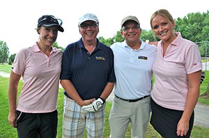 Karine Godbout, de Carproof, Louis Dumont et Serge Grenier, d’Occasion en Or, et Vicky Plourde, de Carproof