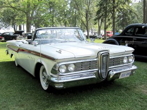 L'Edsel de Ford, dont ce modèle de 1959, n'a été produite que trois ans. 