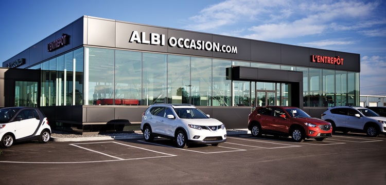 ALBI Occasion.com, l’entrepôt