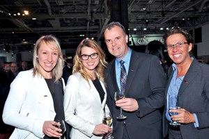 Karine Godbout, Carproof ; Martine Pelletier, Groupe PPP ; Karl Roy, Charlesbourg Honda ; Johanne Lefebvre, Groupe PPP