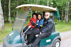 Alexiane Crotet, Isabelle Montpetit et Robert Favreau, CCAQ