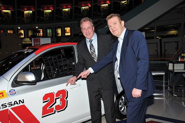 Claude Brunet, directeur général régional, et Christian Meunier, président de Nissan Canada
