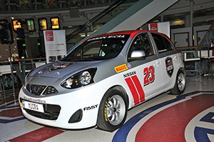 La voiture de la Coupe Nissan Micra