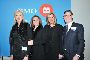 Kathy Ward, Canadian Black Book; Maria Soklis, KIA Canada; Allison Goodwin, Canadian Black Book; Ray O’Kane, BMO Banque de Montréal