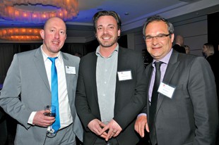 Dominique Laberge, BMO, Benoît St-Vincent, et Marc Grenier, Belvédère Nissan