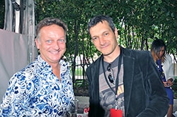 Yves Poliquin, président, ShowZoom360, et David Teman, directeur, Centre de conversion Code Rouge Média
