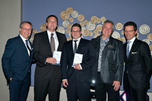 Gagnant 1re position platine, catégorie C : Duchesne Auto : Luc Samson, Claude Barbeau, Maxime Larouche, Bernard Fillion et Martin Taillandier, IA-VAG