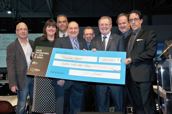 La Soirée-Bénéfice Avant-Première a permis d’amasser un montant de 87 000 $ qui a été remis à  la Fondation Mobilis.