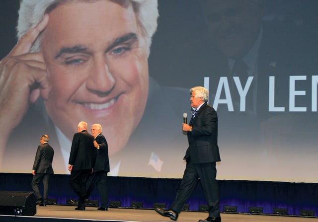 Jay Leno, comédien et ex-animateur du Tonight Show 