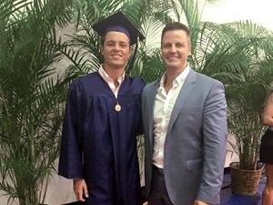 Martin Pomerleau et son fils, Jordan