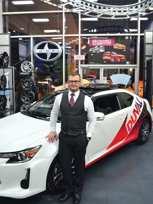 Yan Savaria, directeur de marque, Duval Scion de Boucherville