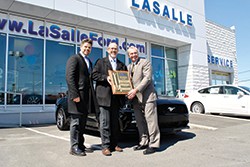 M. Antoine Archambault, Michel Gaudette et Pierre Trudelle