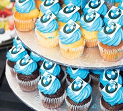Muffins BMW de la cupcakerie chocolat show