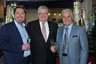 Michel Salotti, Bertrand Lessard et Denis Vallière
