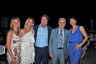 Gabrielle-Lynn Ouellette, Isabelle Tremblay, Michel Salotti, Denis Vallière et Isabelle Gagnon
